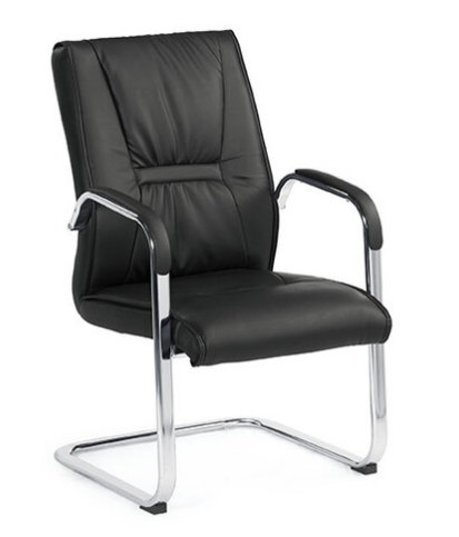 A1679-3 傑敏洽談椅 黑色 皮 扶手高66公分 坐高45.5公分