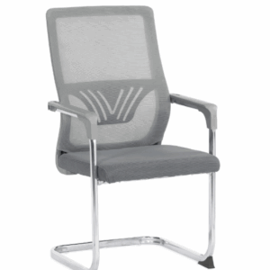 A1680-3 艾麗斯洽談椅 灰色 布 寬56.5×深64×高100cm  扶手高64.5/坐高46cm
