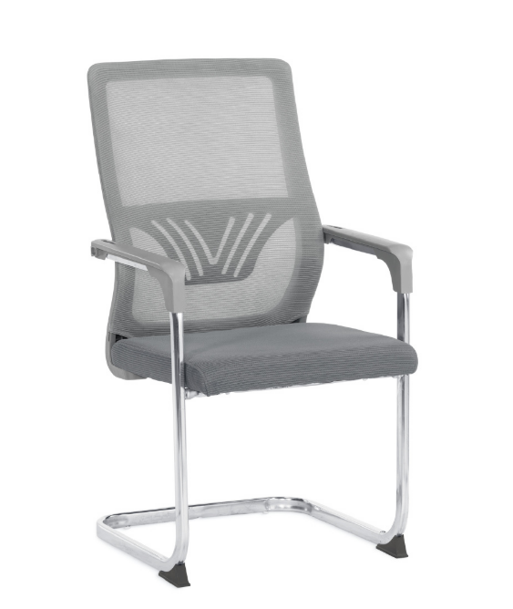 A1680-3 艾麗斯洽談椅 灰色 布 寬56.5×深64×高100cm  扶手高64.5/坐高46cm