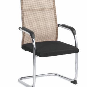 A1680-4 赫伯特洽談椅 黑色 布 扶手高63.5/坐高44cm