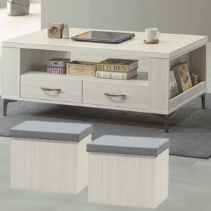 E255-1 艾馬特大茶几 + 茶几椅