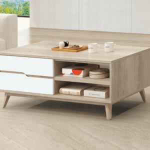 E246-2肯詩特原橡雙色4尺茶几