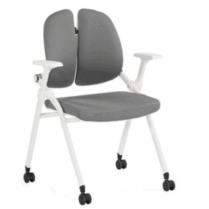 A1681-3 漢娜培訓椅 灰布 附滑輪 扶手高65公分 坐高44.5公分