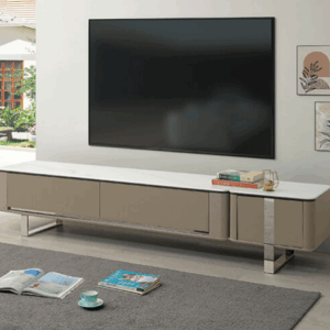 A335-01安德爾馬鞍皮石面長櫃