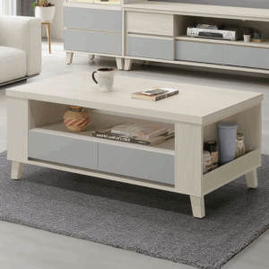 551-3海倫娜4尺四抽大茶几 (兩面雙抽皆可開)