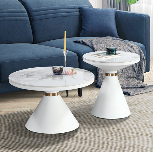 562-5塔莎雙岩板組合圓几 全組 (恕不拆賣)