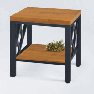 E260-6 A37基層木小茶几 烤黑砂