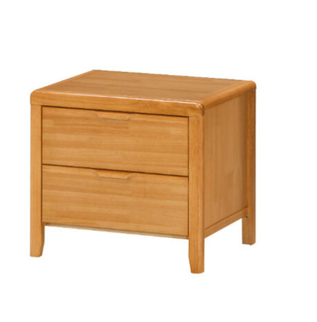 H418-3 櫸木床頭櫃 實木