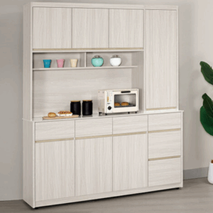 A1685-1 克萊格5.3尺岩板收納櫃 ⊙附活動隔板6片、 ⊙桌面12mm岩板