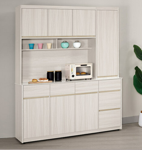 A1685-1 克萊格5.3尺岩板收納櫃 ⊙附活動隔板6片、 ⊙桌面12mm岩板