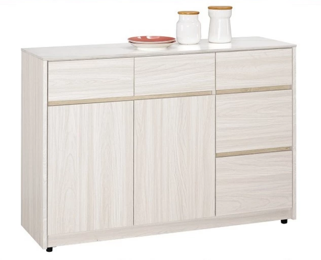 A1686-2 克萊格4尺岩板收納櫃下座 (附活動隔板1片)桌面12mm岩板