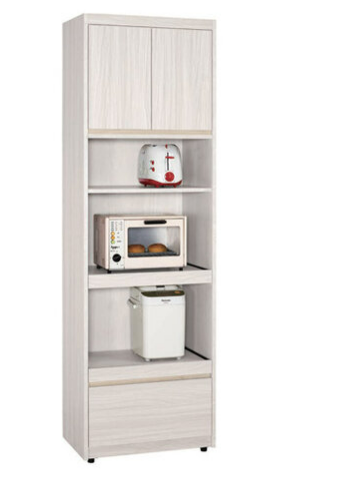 A1687-1 克萊格2尺收納櫃  附活動隔板1片