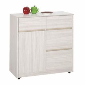 A1687-2 克萊格2.7尺岩板收納櫃 ⊙附活動隔板1片、 ⊙桌面12mm岩板