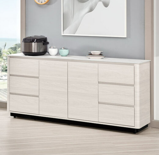 A1690-1 華爾斯6尺岩板餐櫃