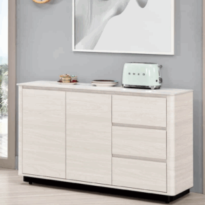 A1690-2 華爾斯4.5尺岩板餐櫃 (附活動隔板2片)12mm岩板桌面