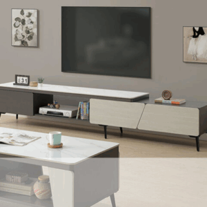 A347-02亞斯坦6尺岩板伸縮長櫃