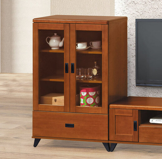 E265-3樟木色2.6尺一抽櫃