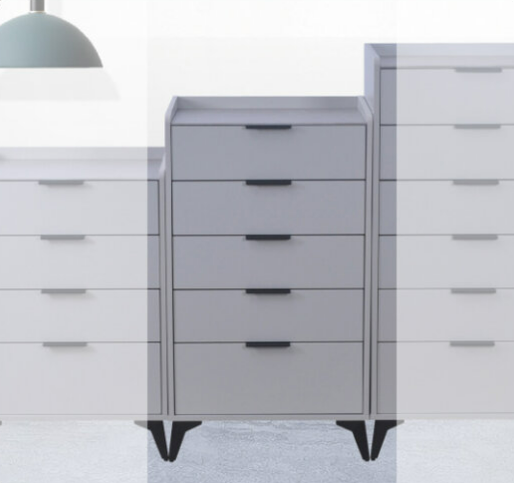 H417-3 DG10-5莫蘭迪灰斗櫃