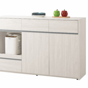 A1693-2 希斯洛4.5尺仿石面收納櫃下座(附活動隔板1片)