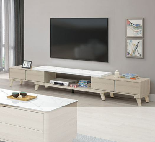 A354-01萊米克6尺伸縮長櫃 伸縮：180~270公分