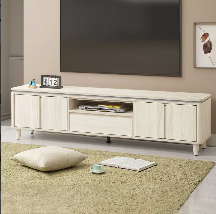 597-2潔妮詩6尺電視櫃 (開門內無隔板)(附1個電線孔)