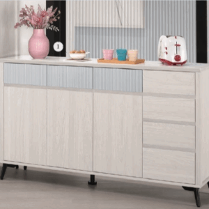 A1697-1 喬倫斯5尺岩板收納櫃(附活動隔板1大1小片) (桌面12mm岩板)