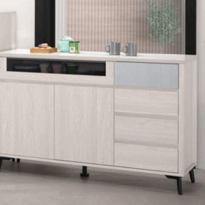 A1698-1 喬倫斯4.6尺岩板收納櫃 (附活動隔板1片) (桌面12mm岩板)