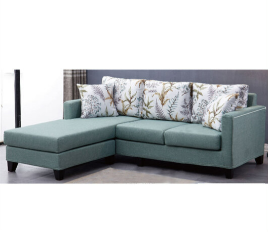 G528-1 A12水草花L型沙發