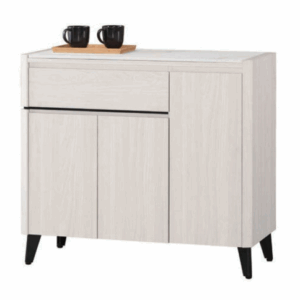 A1700-4 艾德嘉3尺岩板收納櫃下座 附活動隔板1片、 ⊙桌面12mm岩板