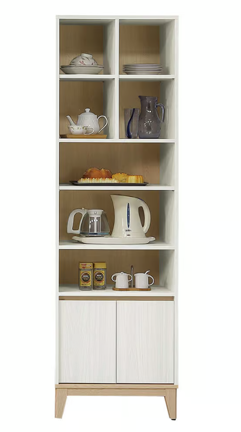 843-3洛蒂2尺開放收納櫃 (附1大2小活動隔板)