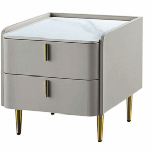 C279-15 6010床頭櫃 灰皮