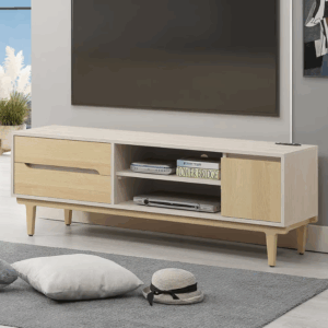 612-3帕特5尺電視櫃 (附2個電線孔，門內無隔板)