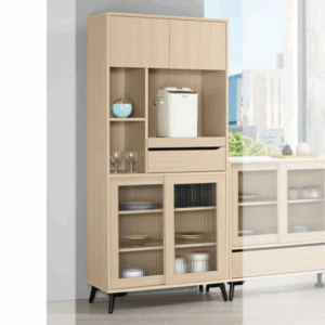 A1705-1 朵利斯6尺高收納櫃 附活動隔板2大.1小片