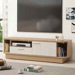 613-4喬圓5尺電視櫃 (附1個電線孔)(開門內無隔板)