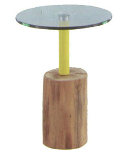 C286-15 NS0183原木小茶几 黃