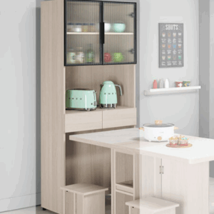 A1707-2 里斯特2.7尺多功能收納櫃 附活動隔板1片