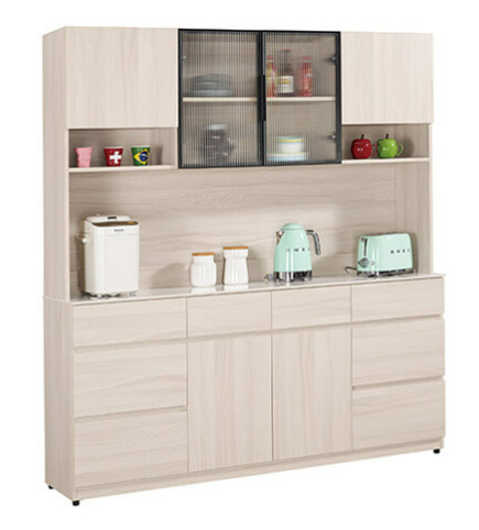 A1710-1 里斯特6尺岩板收納櫃⊙附活動隔板2片、 ⊙桌面12mm岩板