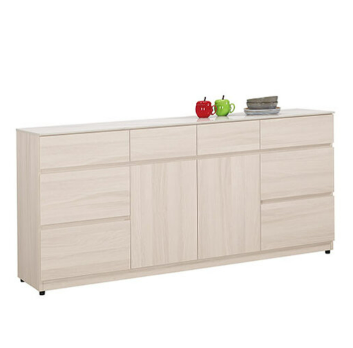 A1710-2 里斯特6尺岩板收納櫃下座 ⊙附活動隔板1片、 ⊙桌面12mm岩板