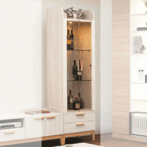 E279-8 雲朵2尺展示櫃