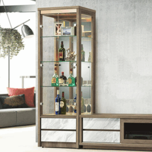 E280-5 北海道2.2尺展示櫃 LED燈-黃