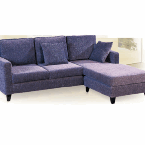 G527-3 A12紫色L型沙發 左右可換