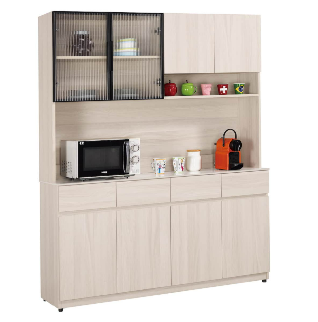 A1711-1 里斯特5.3尺岩板收納櫃 ⊙附活動隔板3片、 ⊙桌面12mm岩板