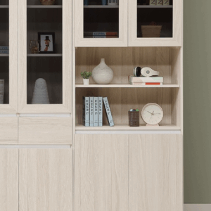 C296-5 夏禾3*6四門書櫃 展示櫃共用