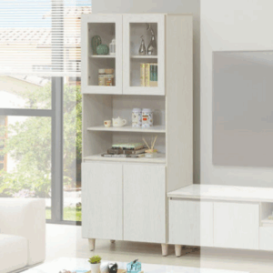 C296-1 夏禾3*6四門書櫃 展示櫃共用