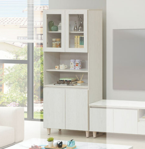 C296-1 夏禾3*6四門書櫃 展示櫃共用