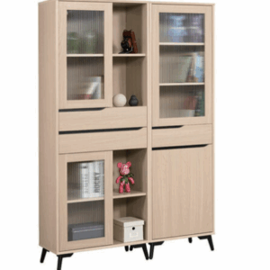 A1706-1 朵利斯4.1尺組合書櫥 全組 附隔板7片