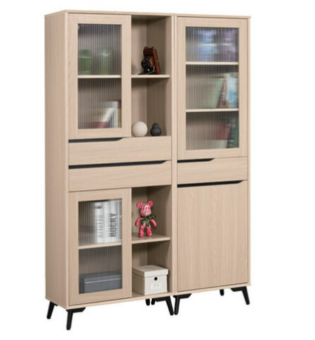 A1706-1 朵利斯4.1尺組合書櫥 全組 附隔板7片