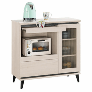 A1714-1 范德爾3尺岩板餐櫃 附活動隔板2片、 ⊙桌面12mm岩板、