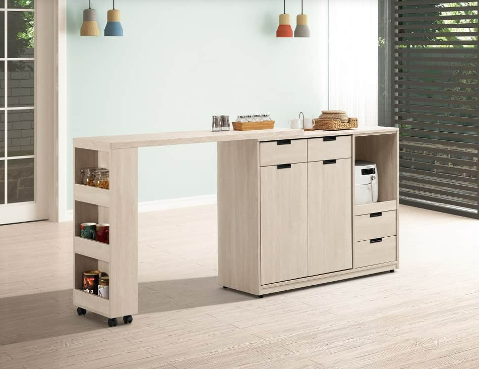 A1717-1 昆提斯4.6尺中島型多功能餐櫃