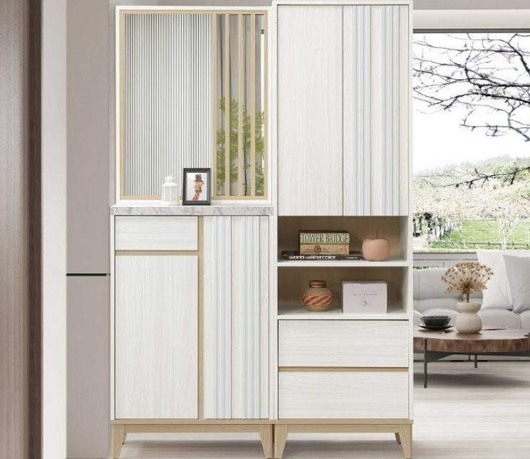 662-3洛蒂4.3尺組合鞋櫃  全組 (附活動隔板9片)